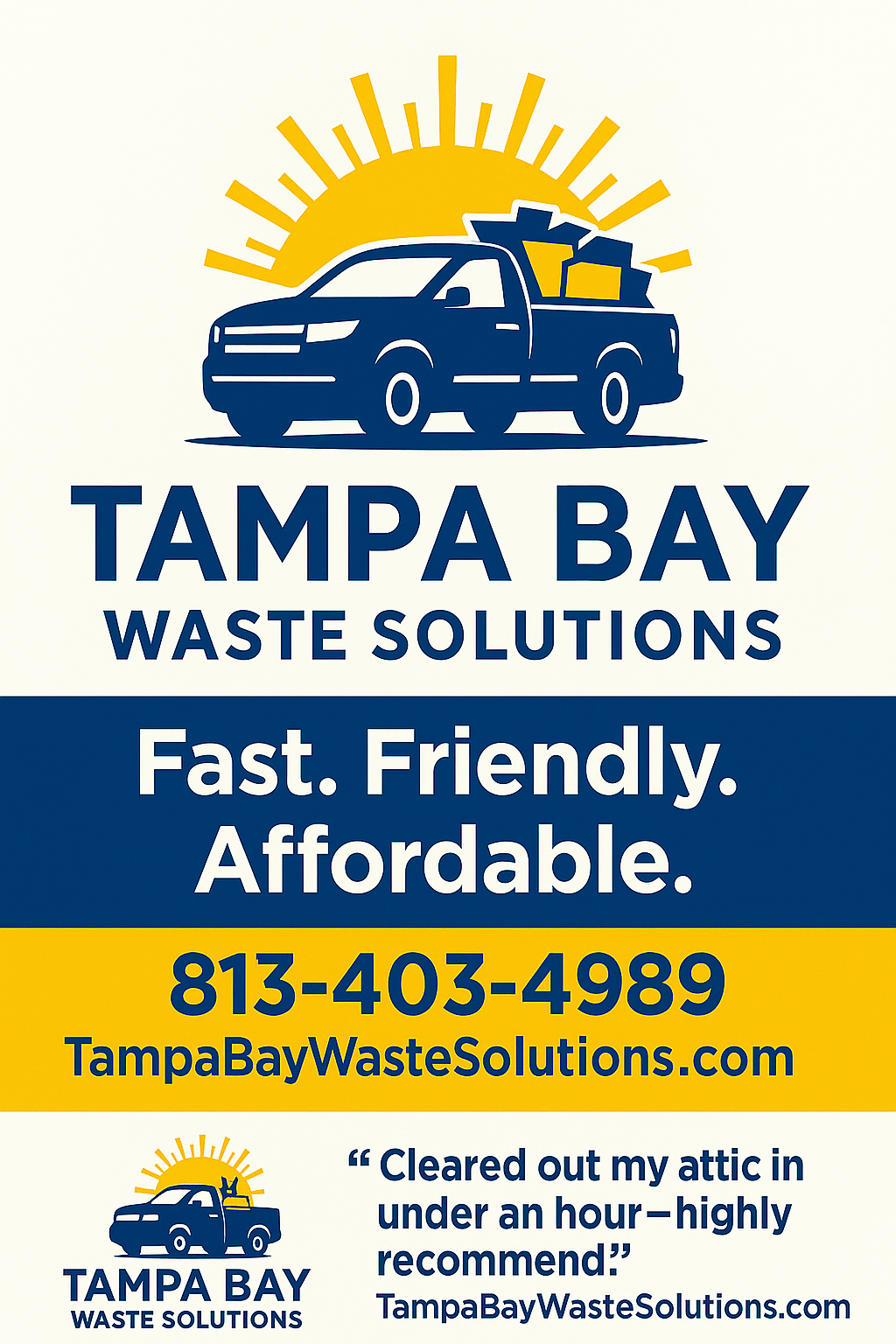 Tampa Bay Waste Solutions Logo